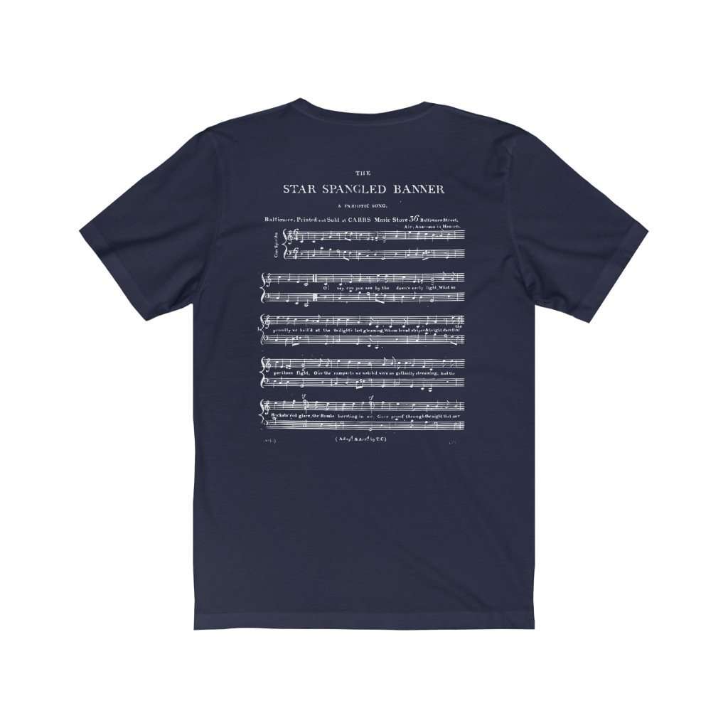 24 HOURS ONLY: Limited Edition Star Spangled Banner Premium Jersey T-Shirt T-Shirt Navy XS 