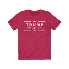 Classic Trump Premium Jersey T-Shirt T-Shirt Heather Red L 