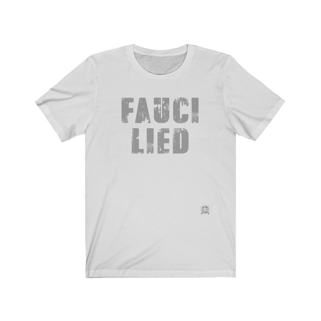 FAUCI LIED T-Shirt Ash XS 