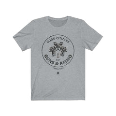 Good Citizens Buy Guns & Ammo Premium Jersey T-Shirt T-Shirt Athletic Heather XS 