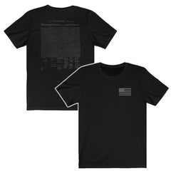 LIMITED: Declaration of Independence Black Edition Doubled-Sided Shirt T-Shirt Black L 