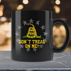 Don't Tread on Me Coffee Mug Drinkware Don't Tread on Me 