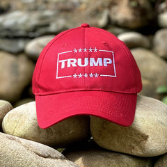 Classic Trump Baseball Hat (Multiple Colors) Hats Red 