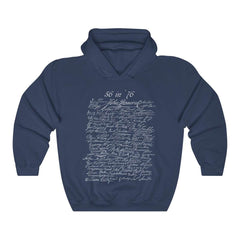 56 in '76 Signers of the Declaration of Independence Hoodie Hoodie Navy L 