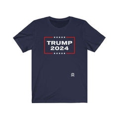 Trump 2024 Premium Jersey T-Shirt T-Shirt Navy XS 