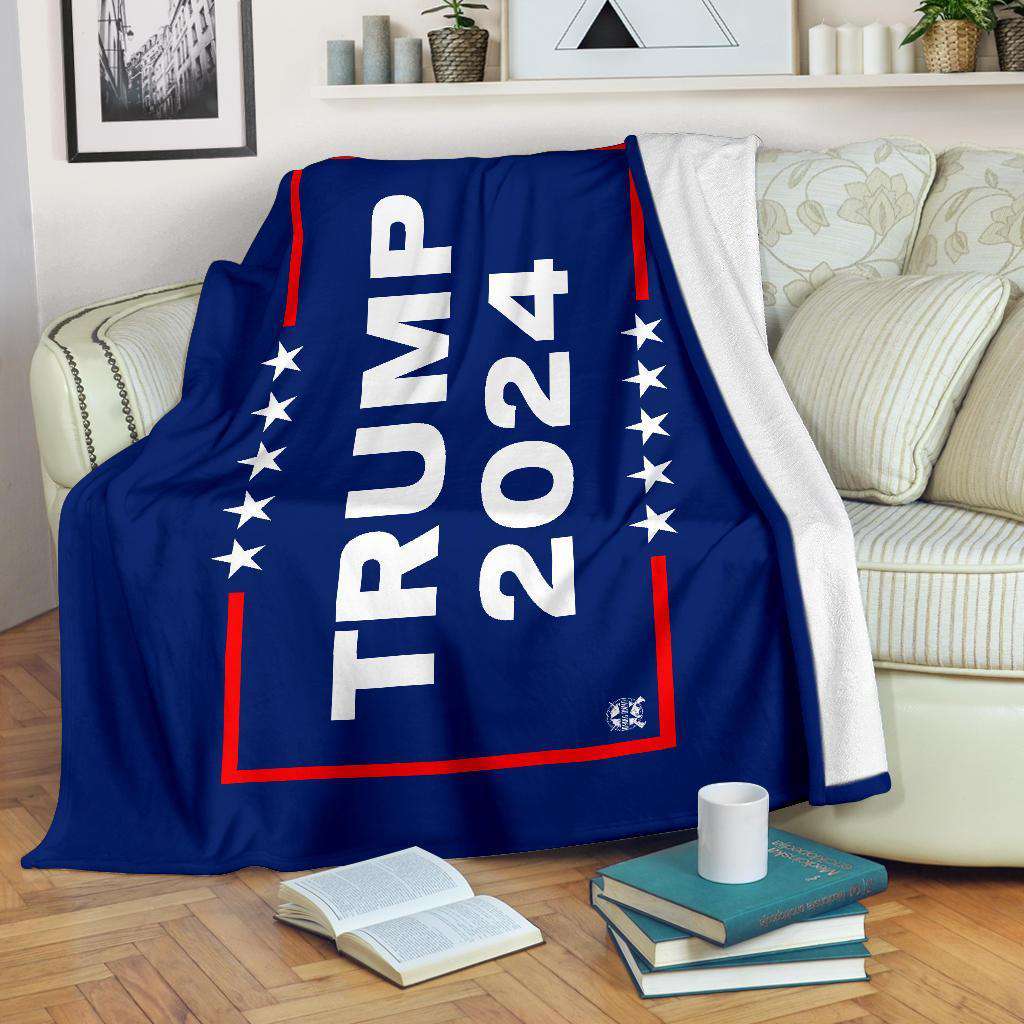 Trump 2024 Ultra Soft Premium Micro Fleece Blanket Blankets 
