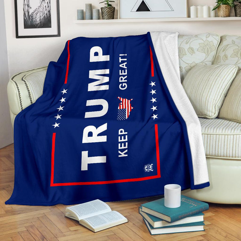 Trump Keep Great Ultra Soft Premium Micro Fleece Blanket Blankets LARGE (60