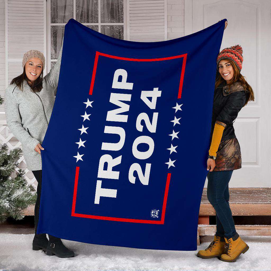 Trump 2024 Ultra Soft Premium Micro Fleece Blanket Blankets 
